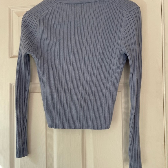 Banana Republic blue sweater cardigan - Picture 3 of 3